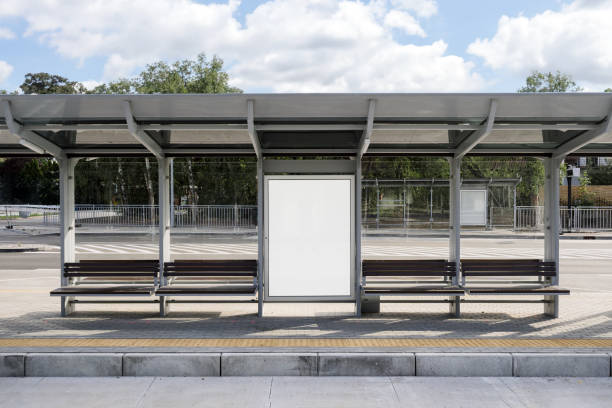 Bus stops within short distance